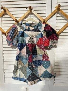 Doen Amarillo Patchwork Dress 2 Year